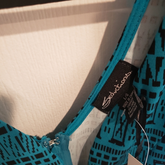 Turquoise Dress - Picture 3 of 3